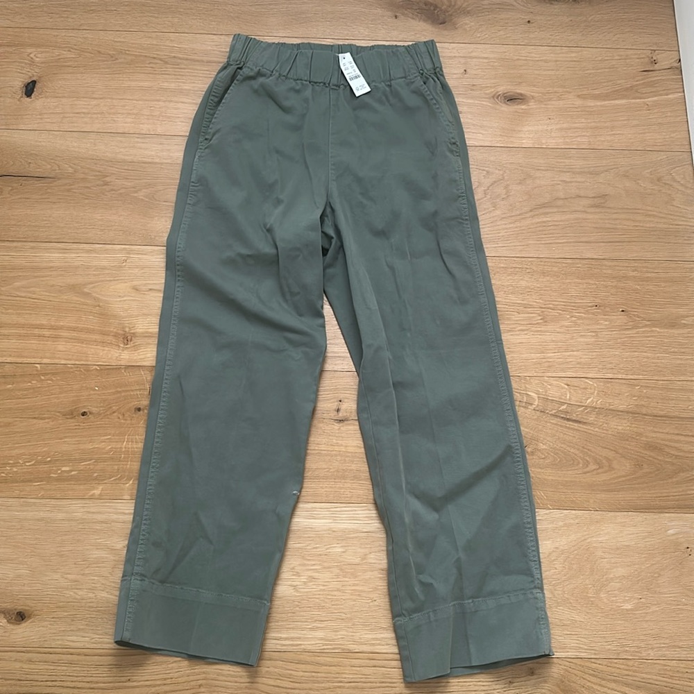 J. Crew Astrid wide-leg chino pant XS